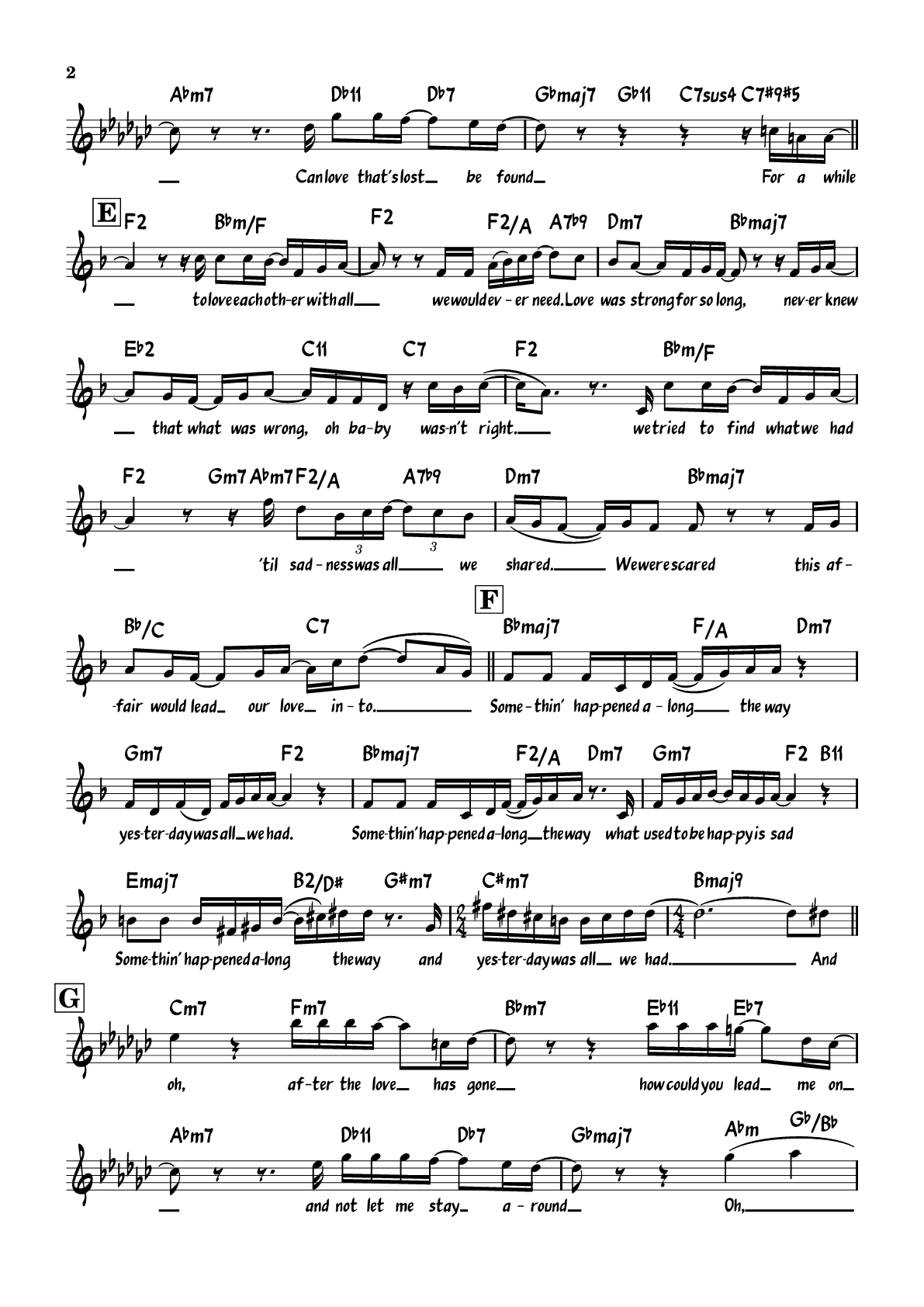 Sheet Music